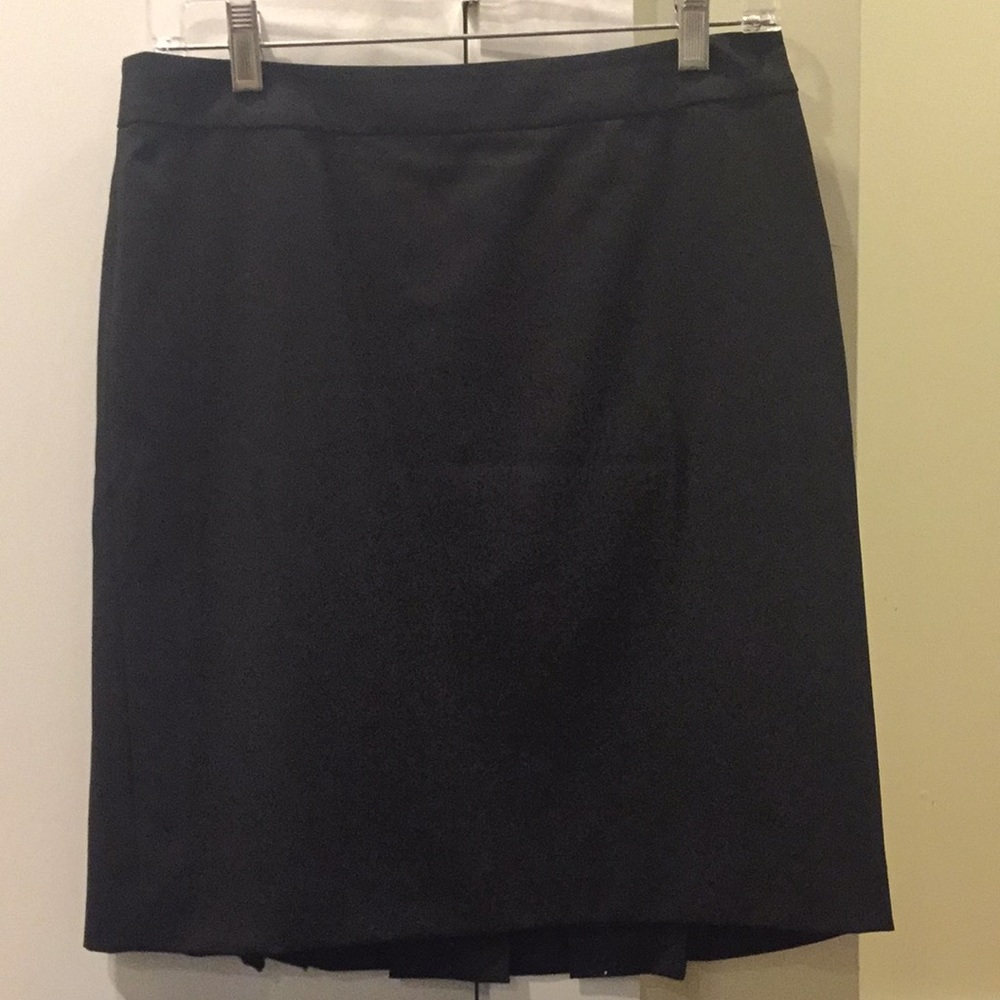 Black pencil skirt